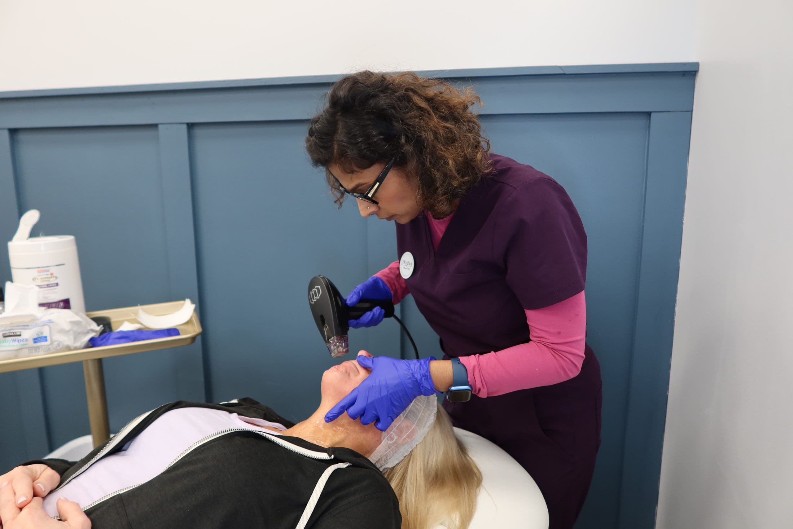 Morpheus8 RF microneedling at PRANA Fortville