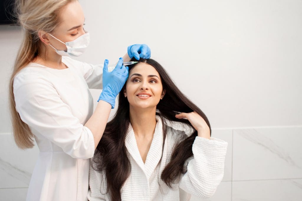 PRP preparation at PRANA Fortville wellness clinic