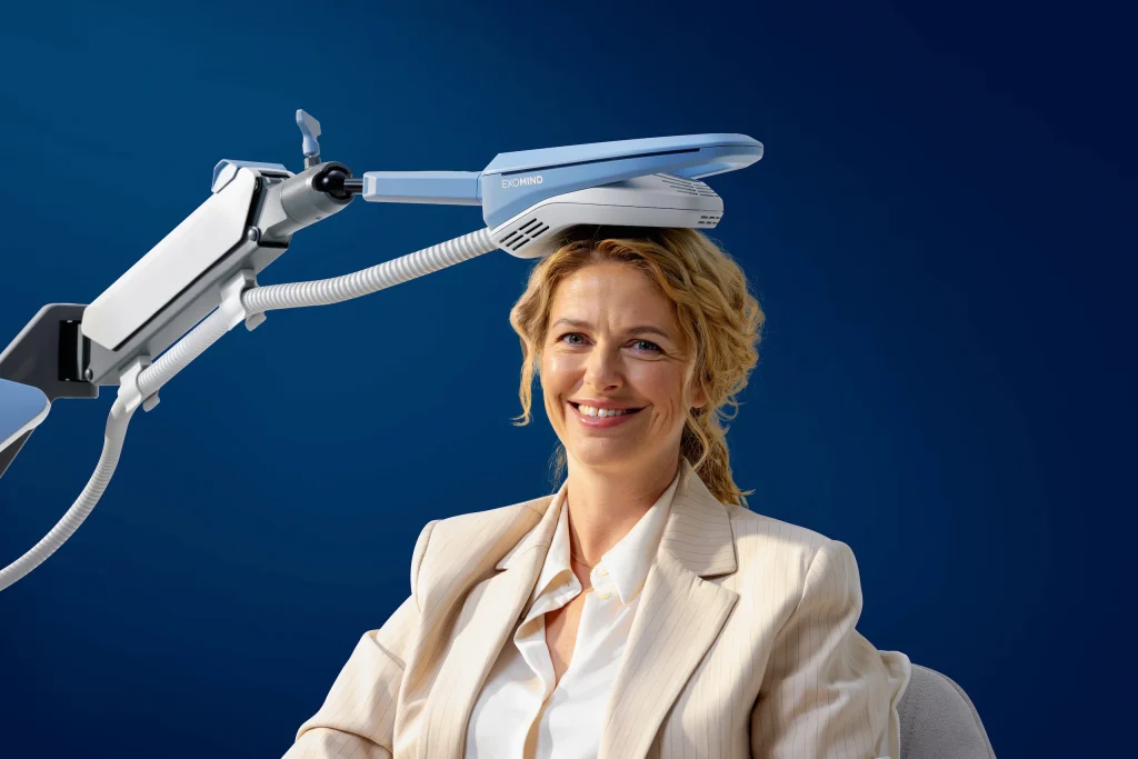 Exomind brain stimulation session at PRANA Fortville